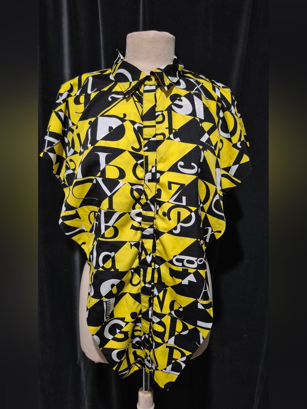 Men's Yellow Graphic Shirt (Box B)